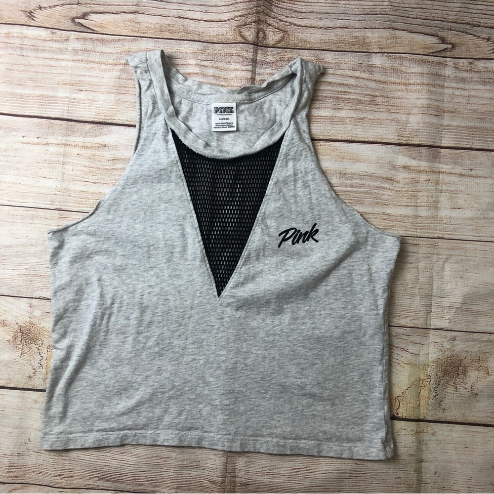 VS Pink Crop Tank